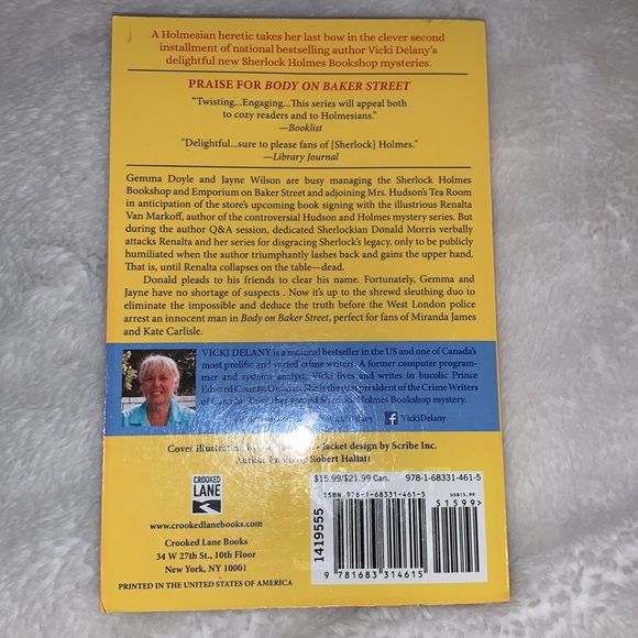 3/$24. Body on Baker Street - Picture 3 of 4